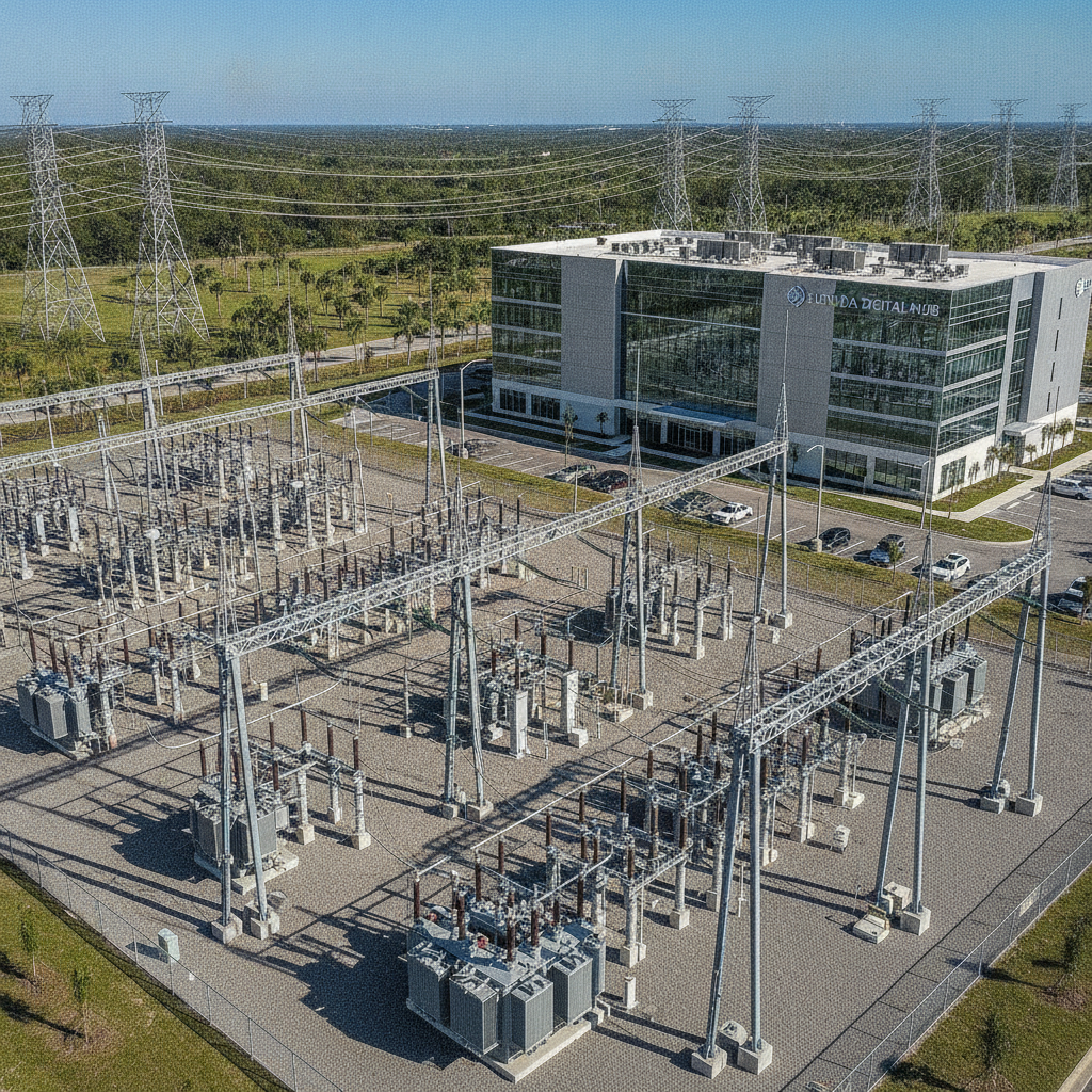 Data Center Transmission Line Connections: A Developer's Guide to Florida's Civil Engineering Requirements