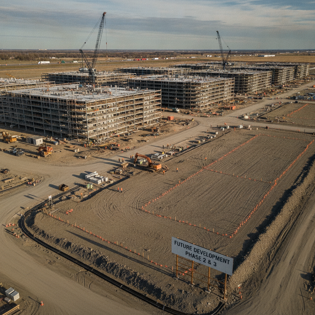 Gross vs. Net: A Civil Engineer's Guide to Data Center Site Expansion Acreage