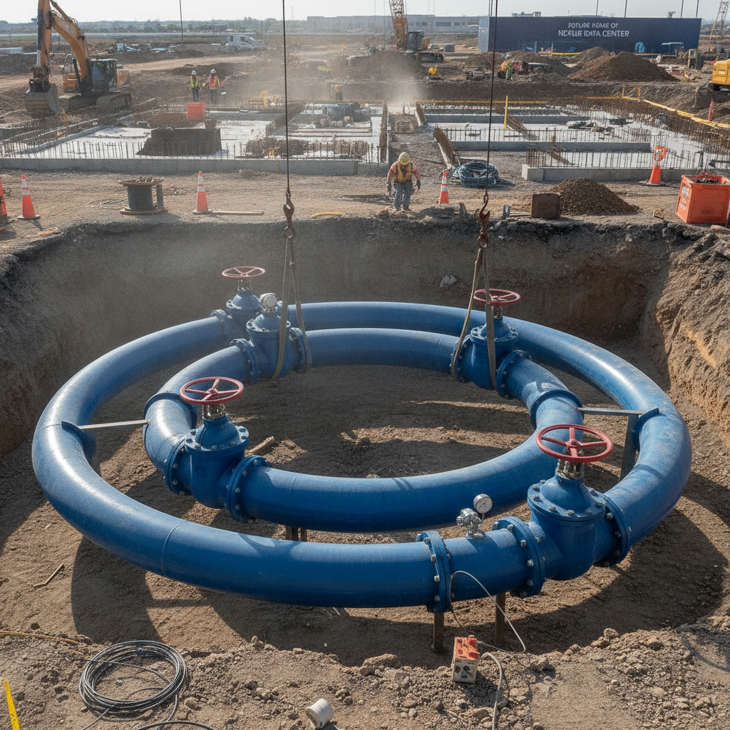 Planning Redundant Water Supply Connections for Data Centers