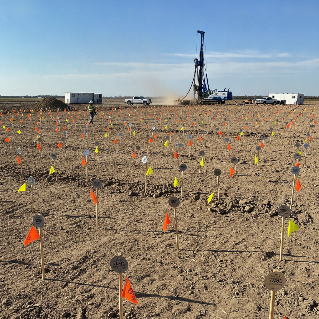 A Strategic Guide to Selecting Soil Boring Locations for Data Center Campuses