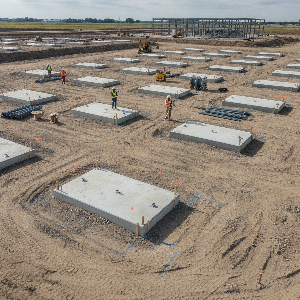 Differential Settlement Control for Data Center Equipment Yards