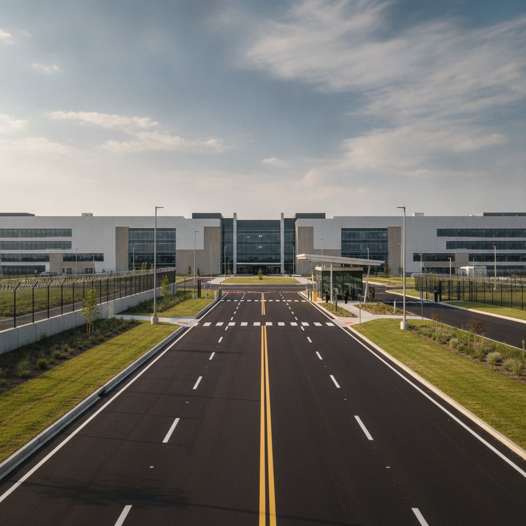 Data Center Roadway Design: A Civil Engineering Guide for Safe and Efficient Site Access