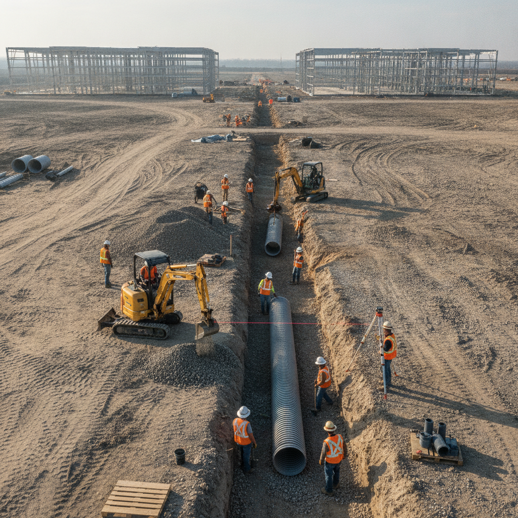 Data Center Drainage Construction: Best Practices for Mission-Critical Sites