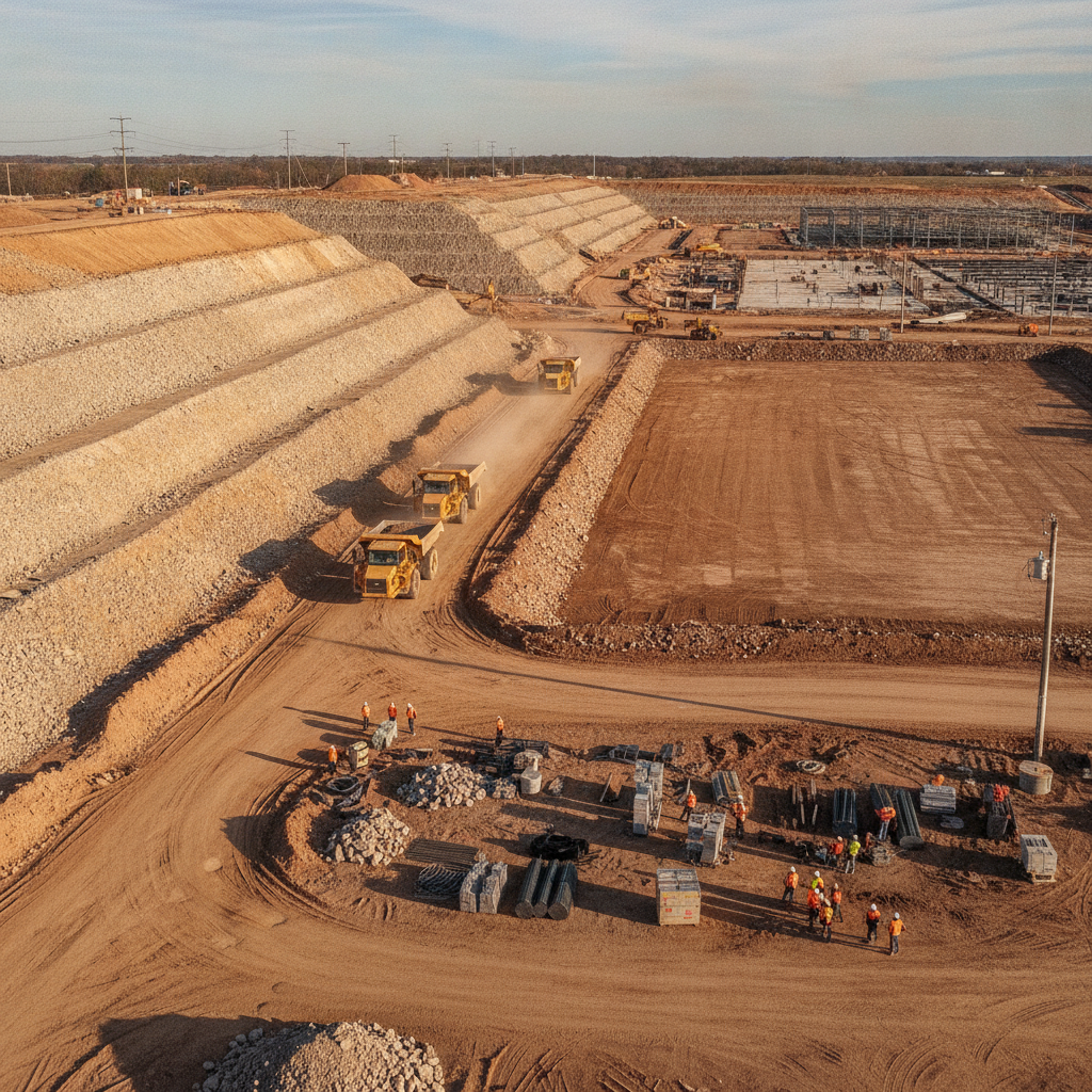 Balancing Cut and Fill: A Civil Engineering Guide for Data Center Developments
