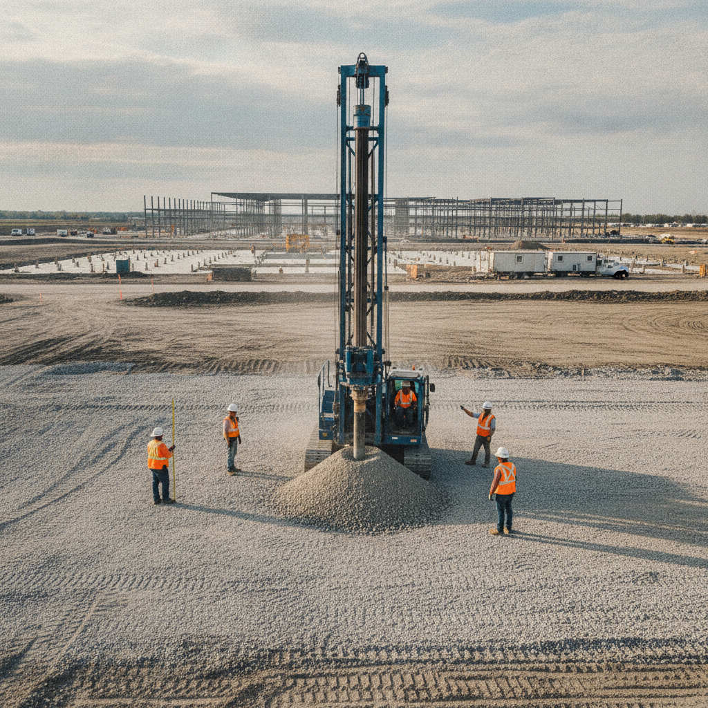 Coordinating Ground Improvement With Civil Grading for Data Center Sites