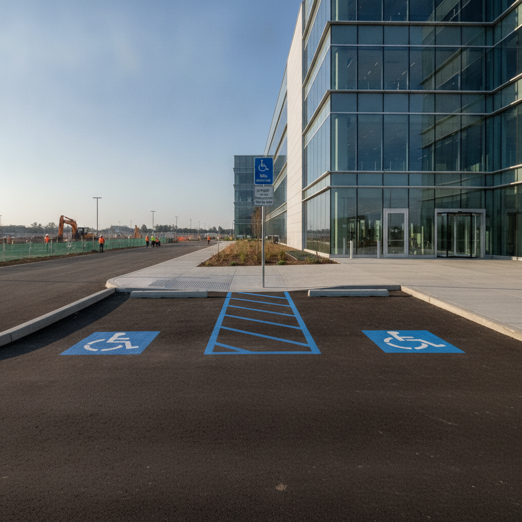 Accessible Parking Design for Data Center Sites