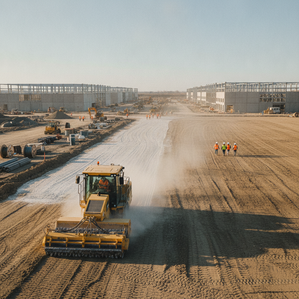 Data Center Soil Stabilization: A Civil Engineer's Guide to Building on Solid Ground