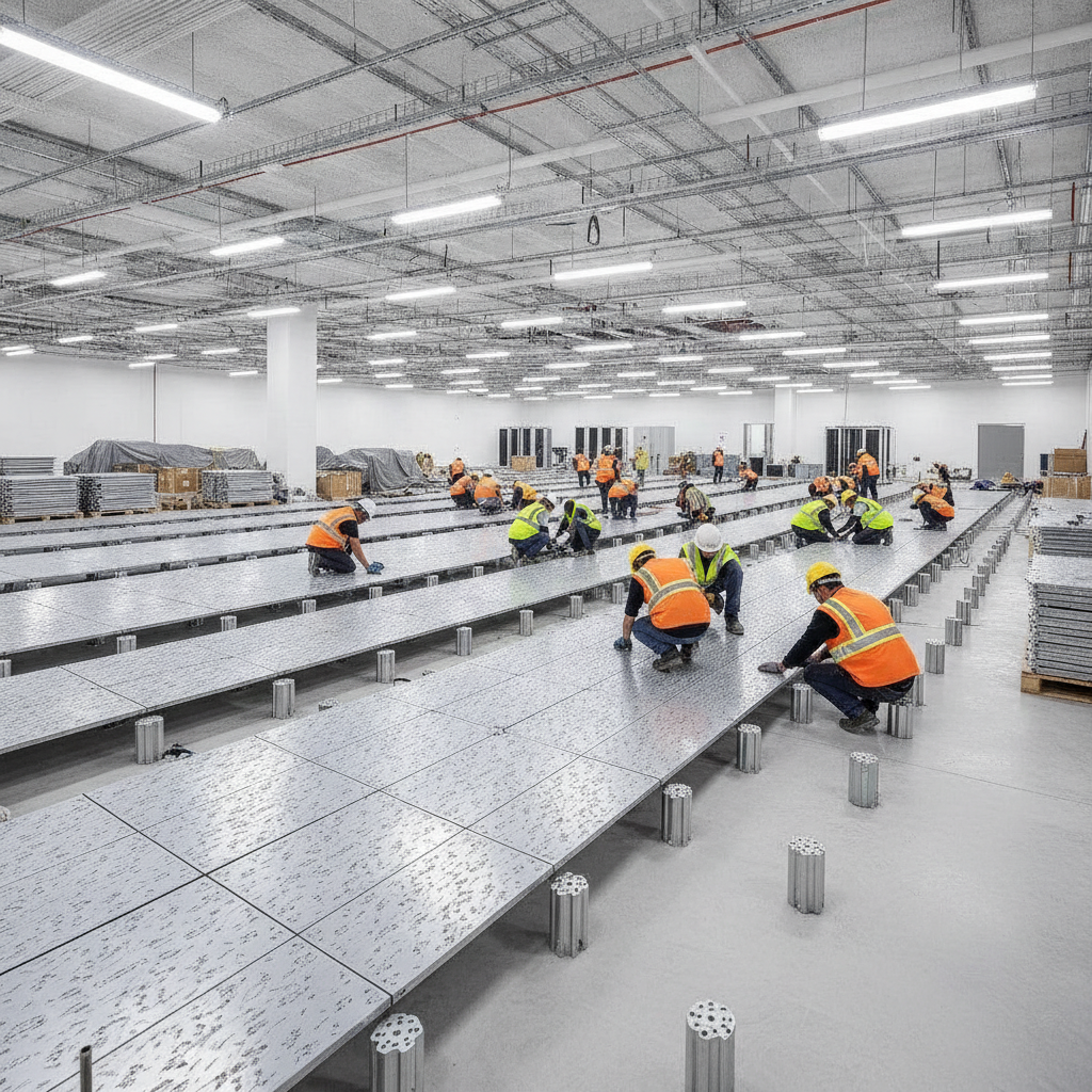 A Comprehensive Guide to Elevated Floor Systems for Data Center Equipment