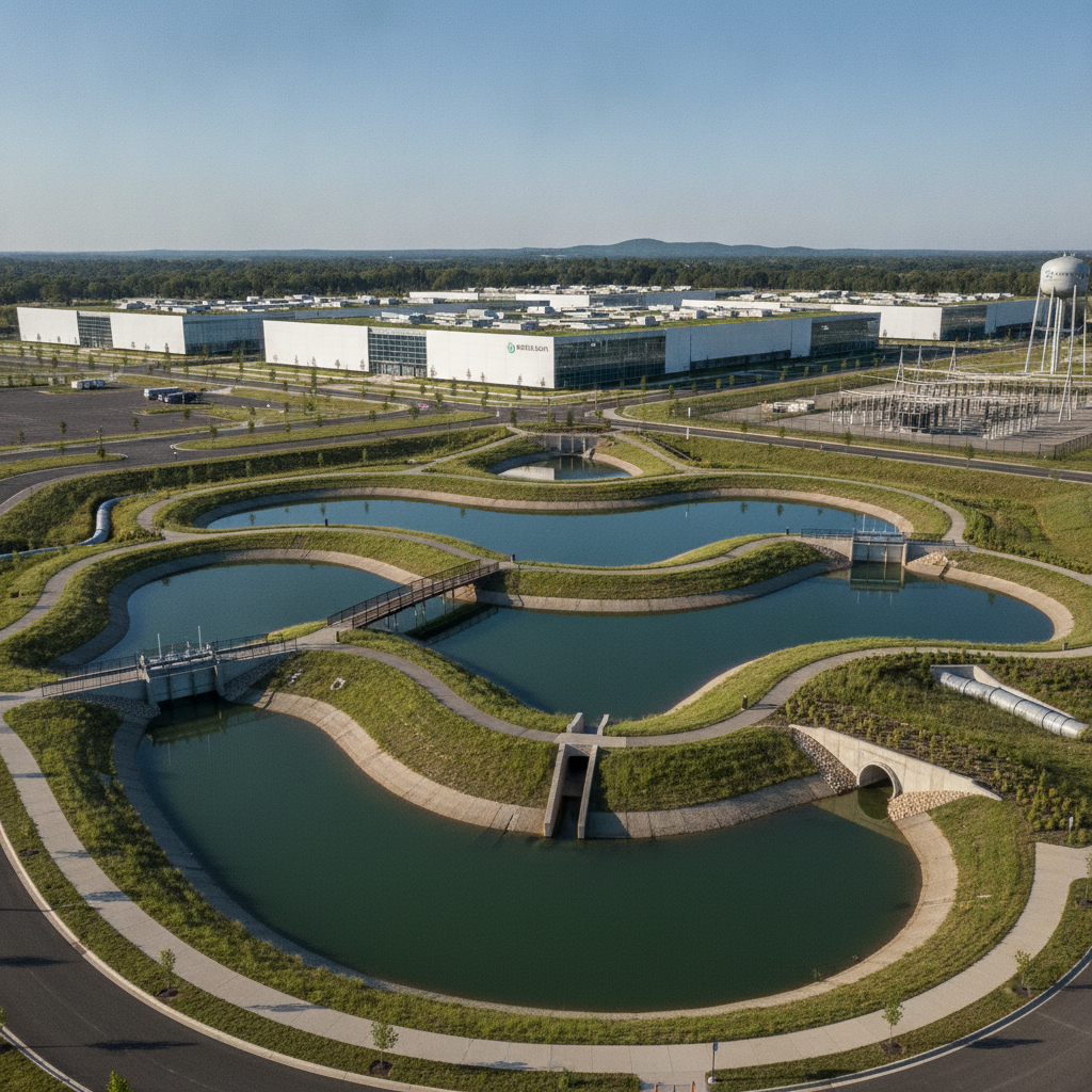 ICPR Modeling for Data Center Stormwater Management