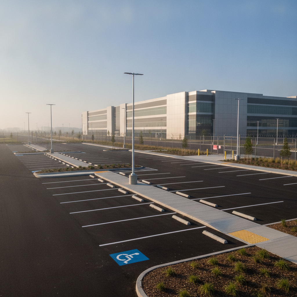 Strategic Parking Design for Data Center Campuses