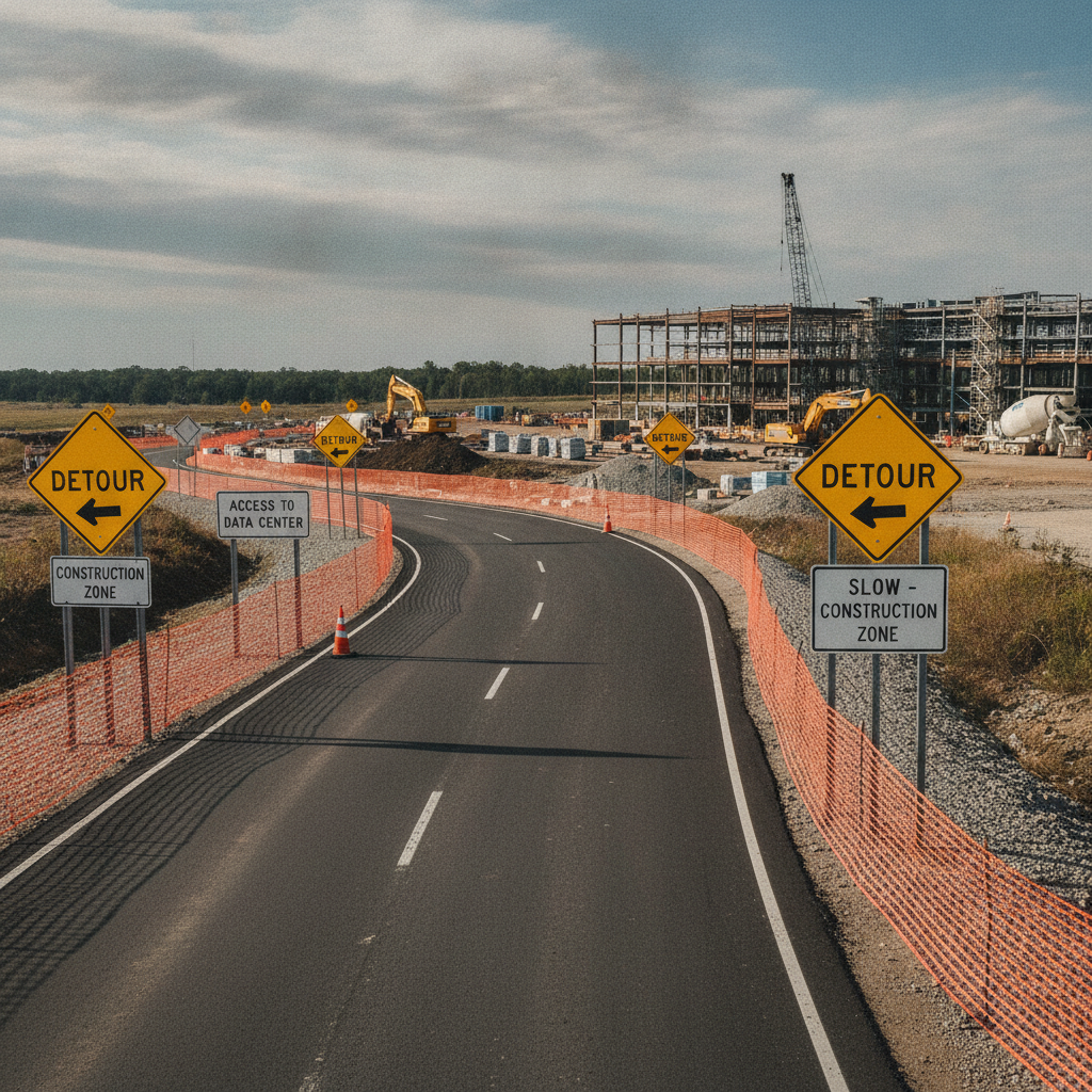 Maintaining Site Access During Data Center Expansion