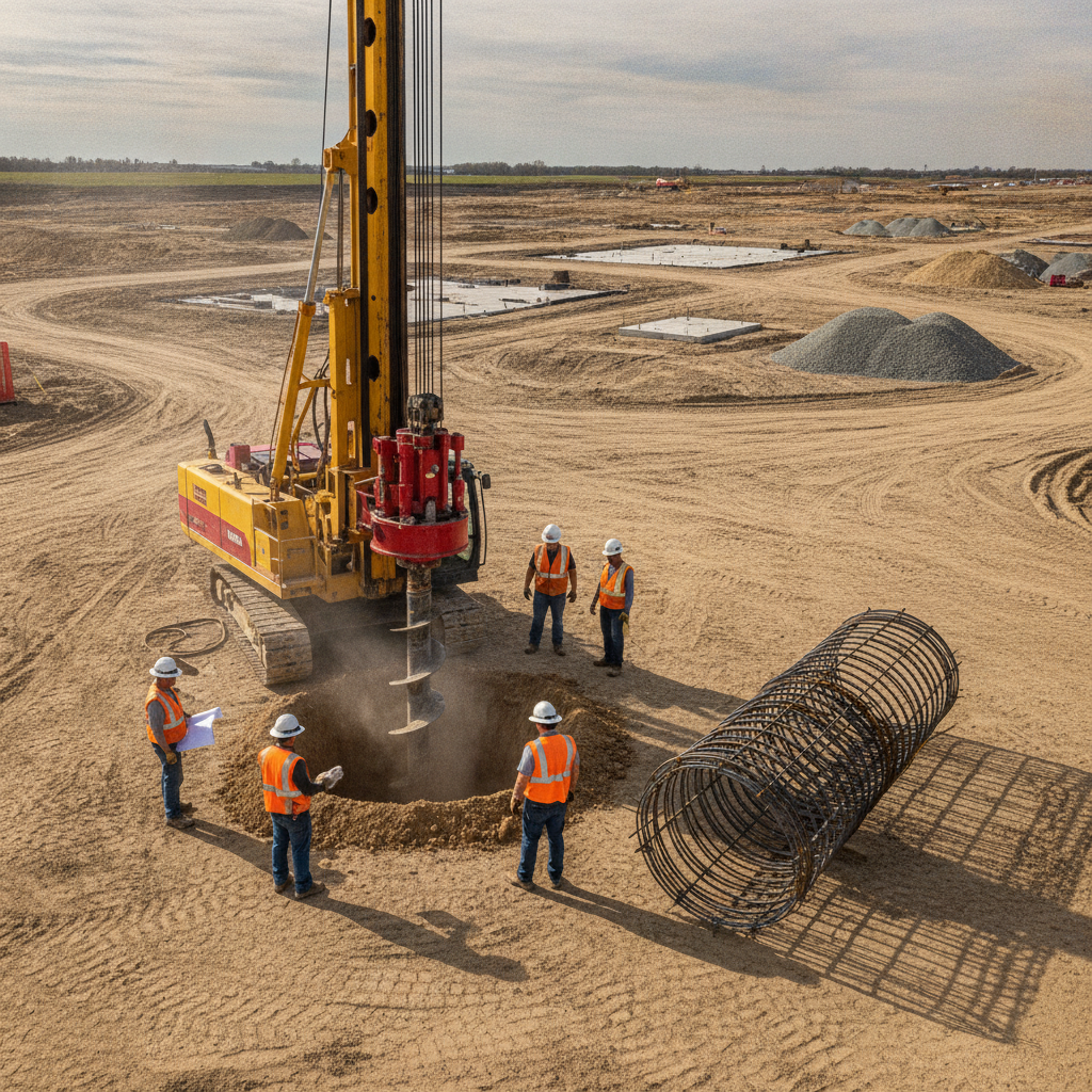 Data Center Deep Foundation Design: A Civil Engineering Perspective
