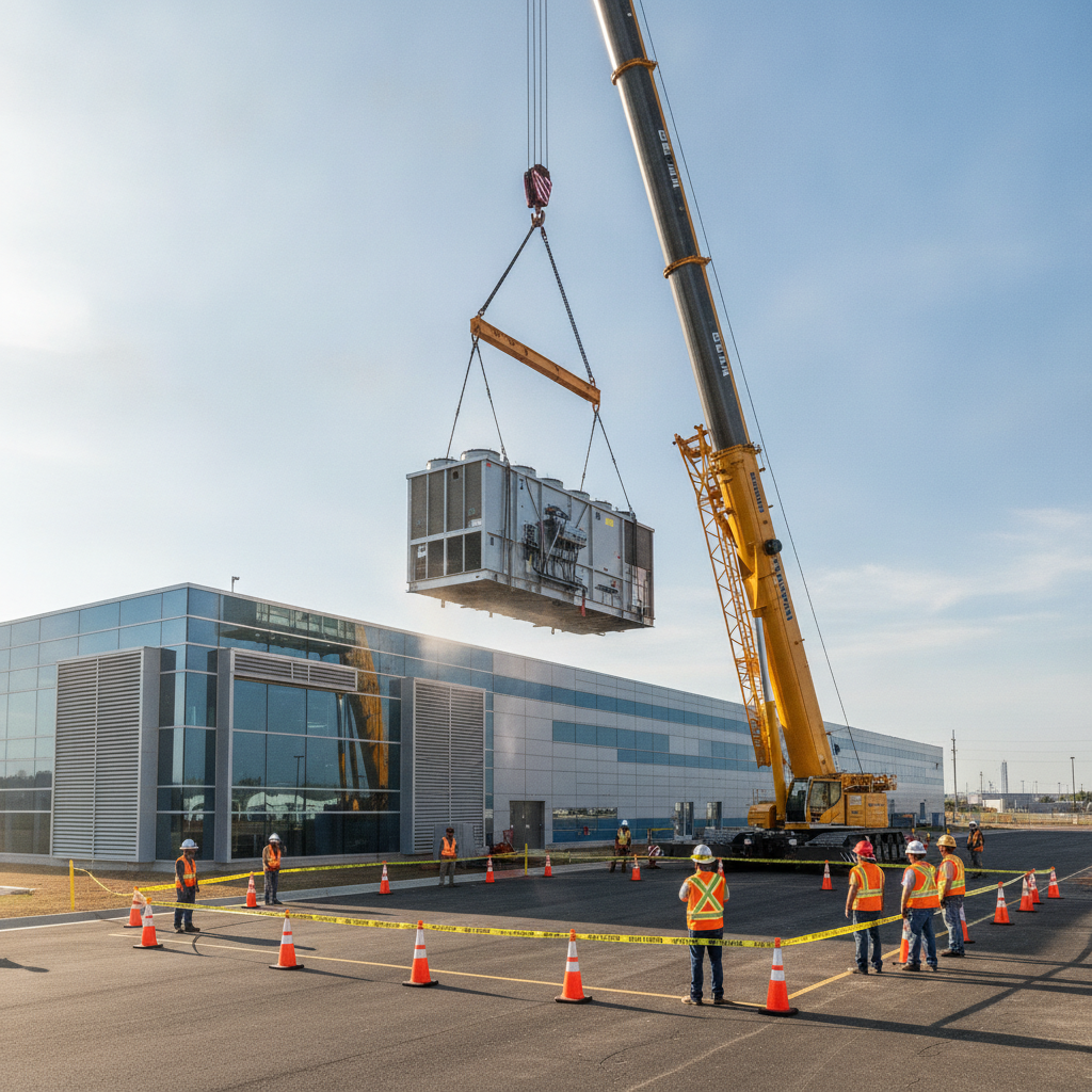 Heavy-Lift Planning for Mission-Critical Data Center Facilities