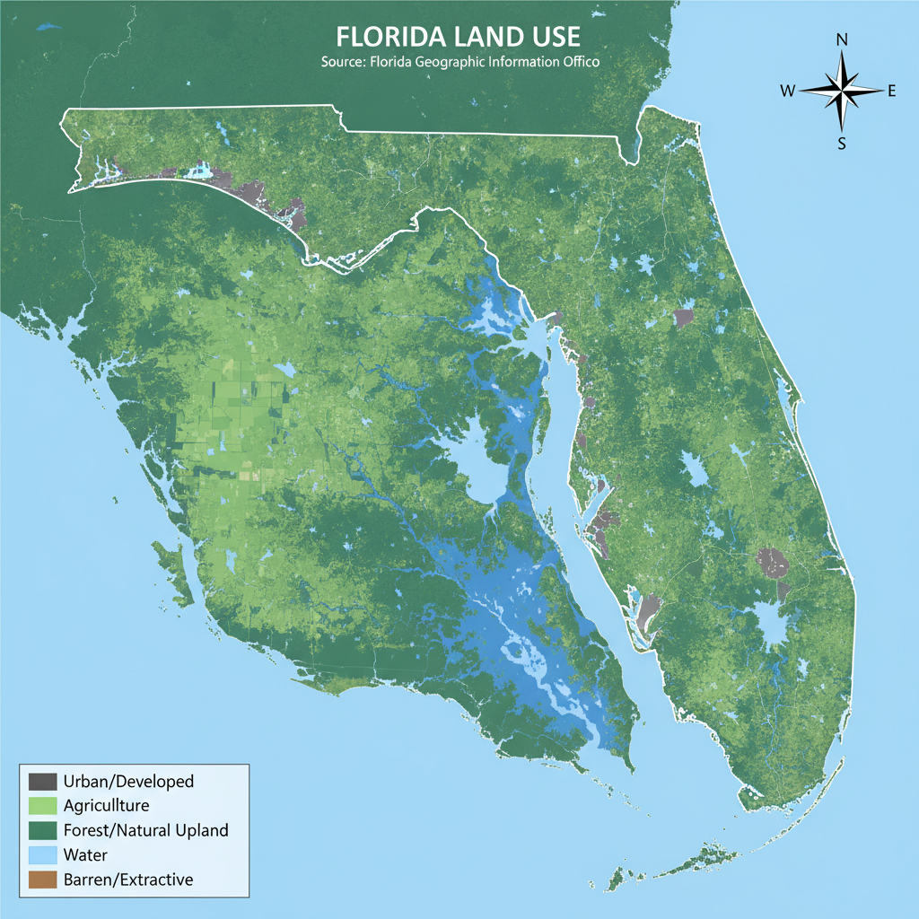 What Is the Florida Land Use Map and How to Read It
