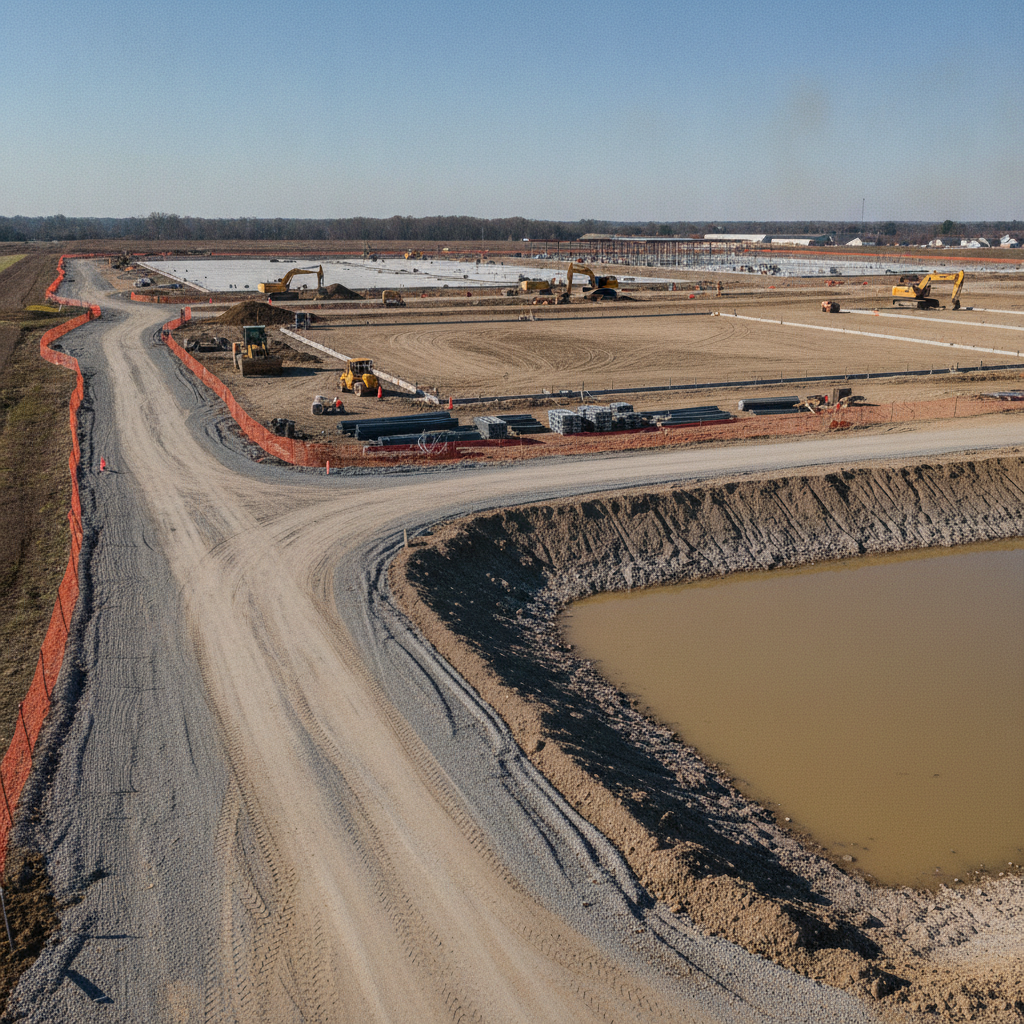 Temporary Grading Plans: A Critical Component of Data Center Construction