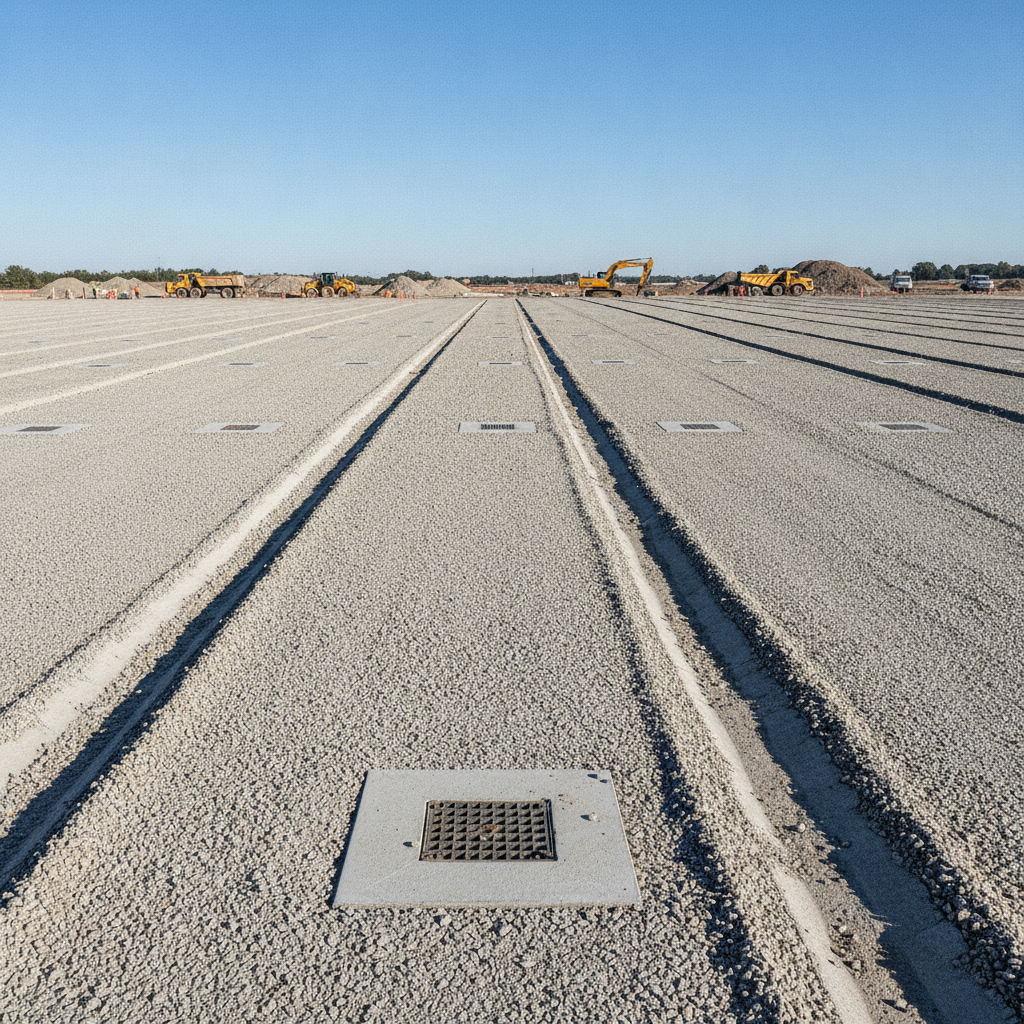 Mastering Data Center Parking Lot Grading and Drainage Design