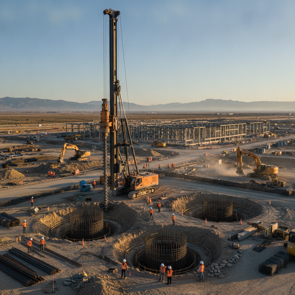 Deep Foundations for Data Center Campuses: A Guide for Developers