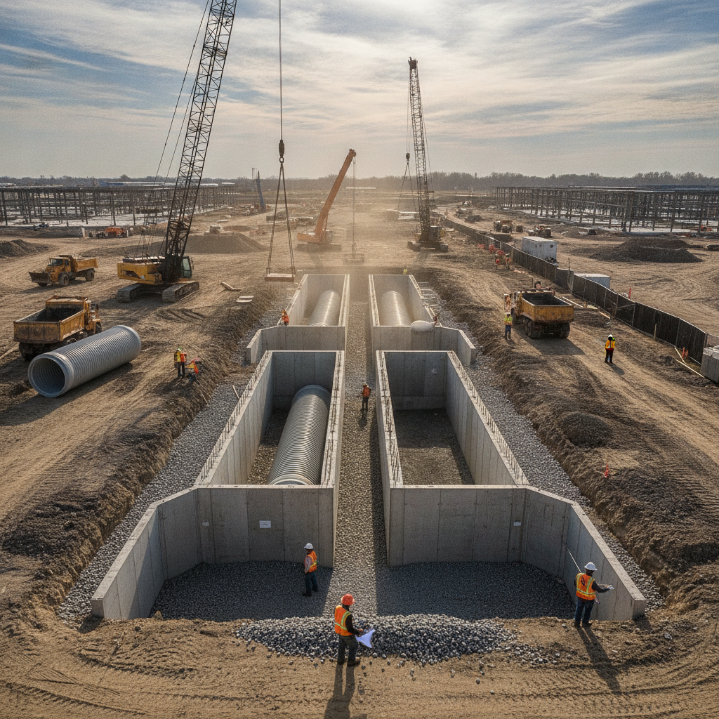 Designing Data Center Drainage for Extreme Rainfall Events