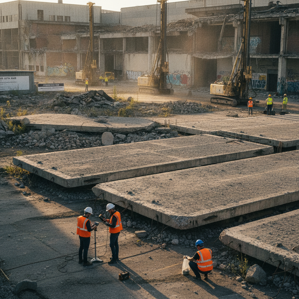 Evaluating Former Industrial Sites for Data Center Conversion: A Civil Engineering Guide