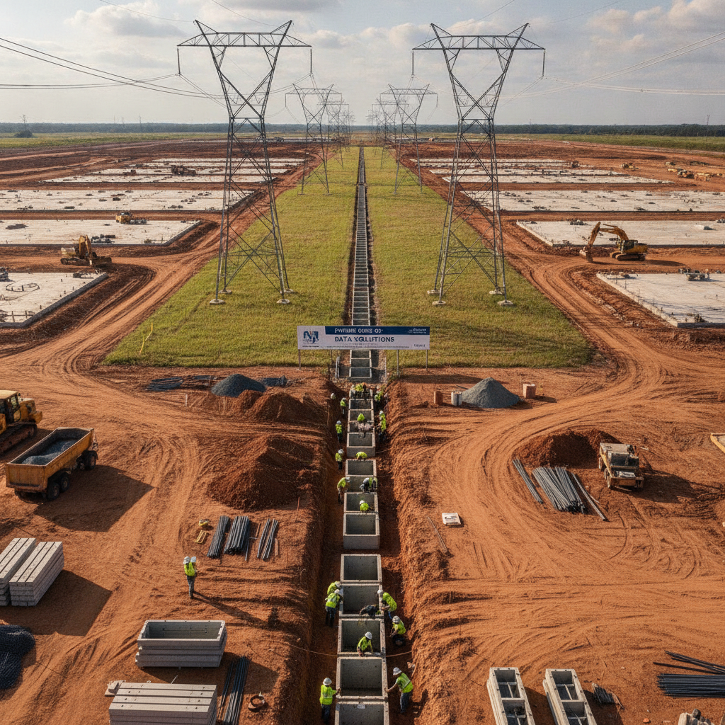 Data Center Site Selection: Navigating Existing Utility Corridors
