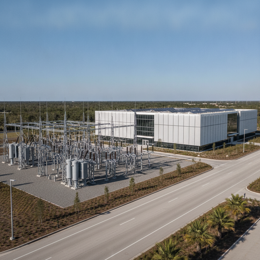 Florida Data Center Substation Site Requirements: A Civil Engineering Guide