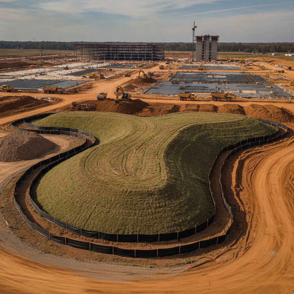 Strategic Management of Excess Excavated Material in Data Center Construction