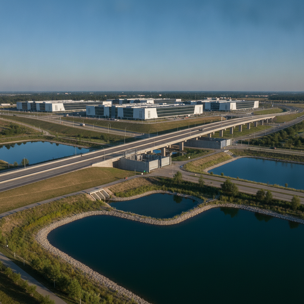 Civil Engineering Strategies for Flood-Resilient Data Centers