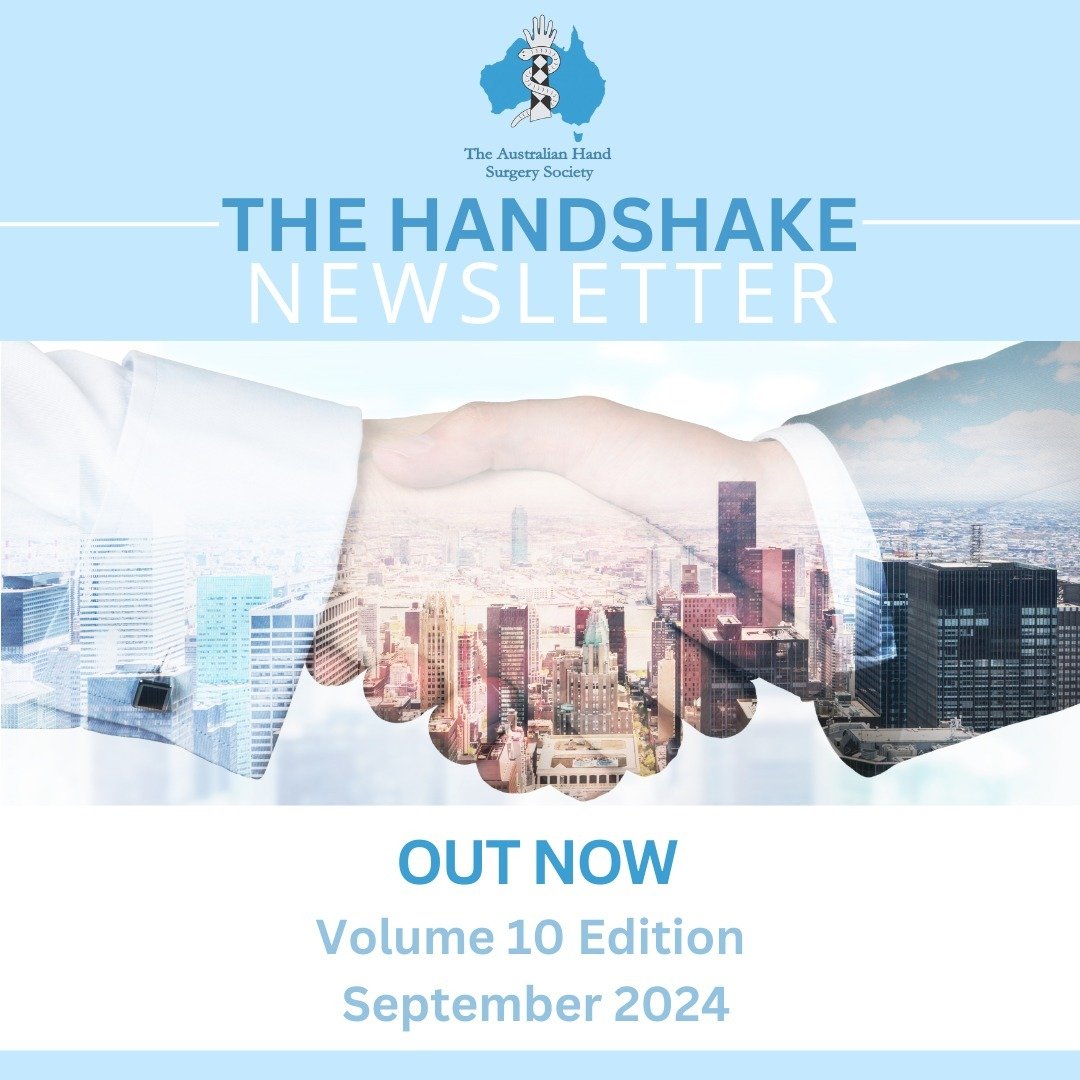 Check out the AHSS Handshake Newsletter Volume 10 in the Members Area of AHSS website - link in bio 👆🏻