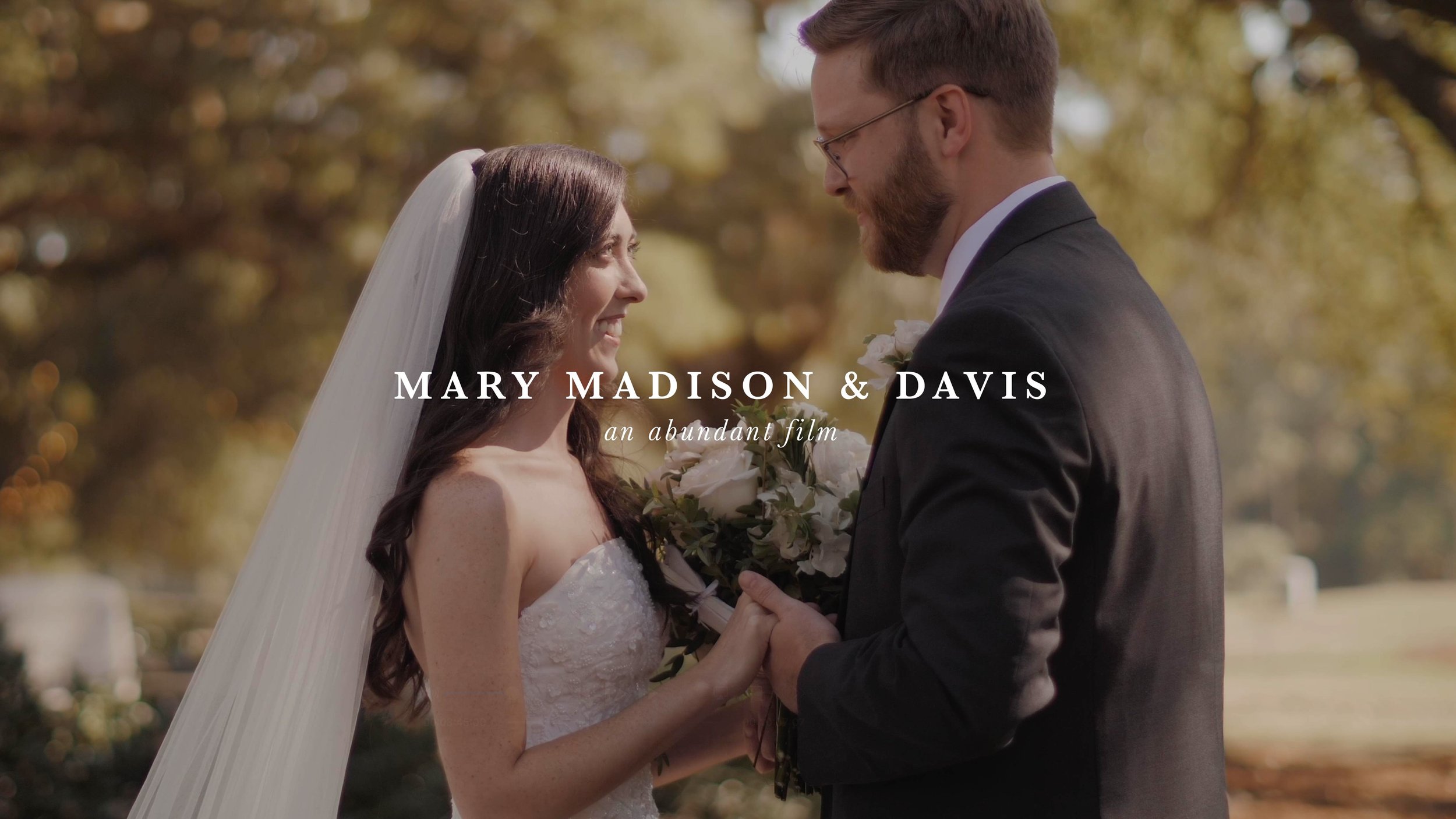 The Faithfulness of God on Full Display | A Fall Wedding to Begin a Beautiful Marriage