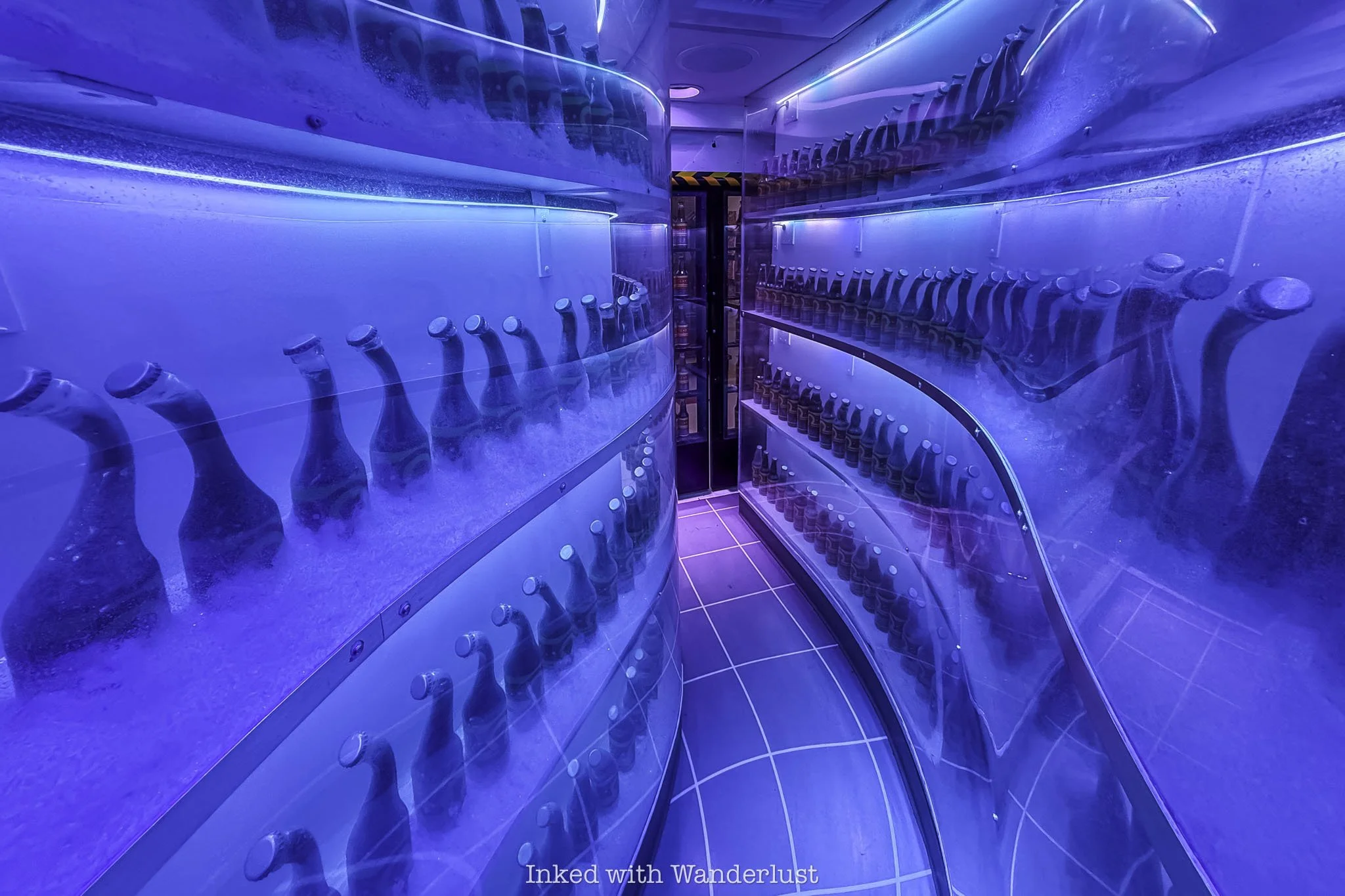 A hidden passage at Meow Wolf Omega Mart in Las Vegas.