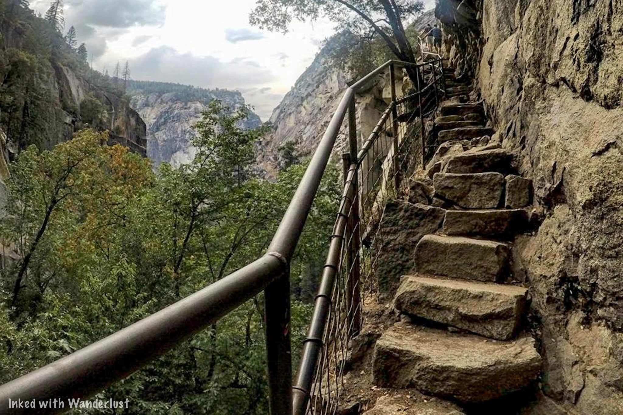 The Mist Trail Hike One Of Yosemite's Most Beautiful Trails — Inked