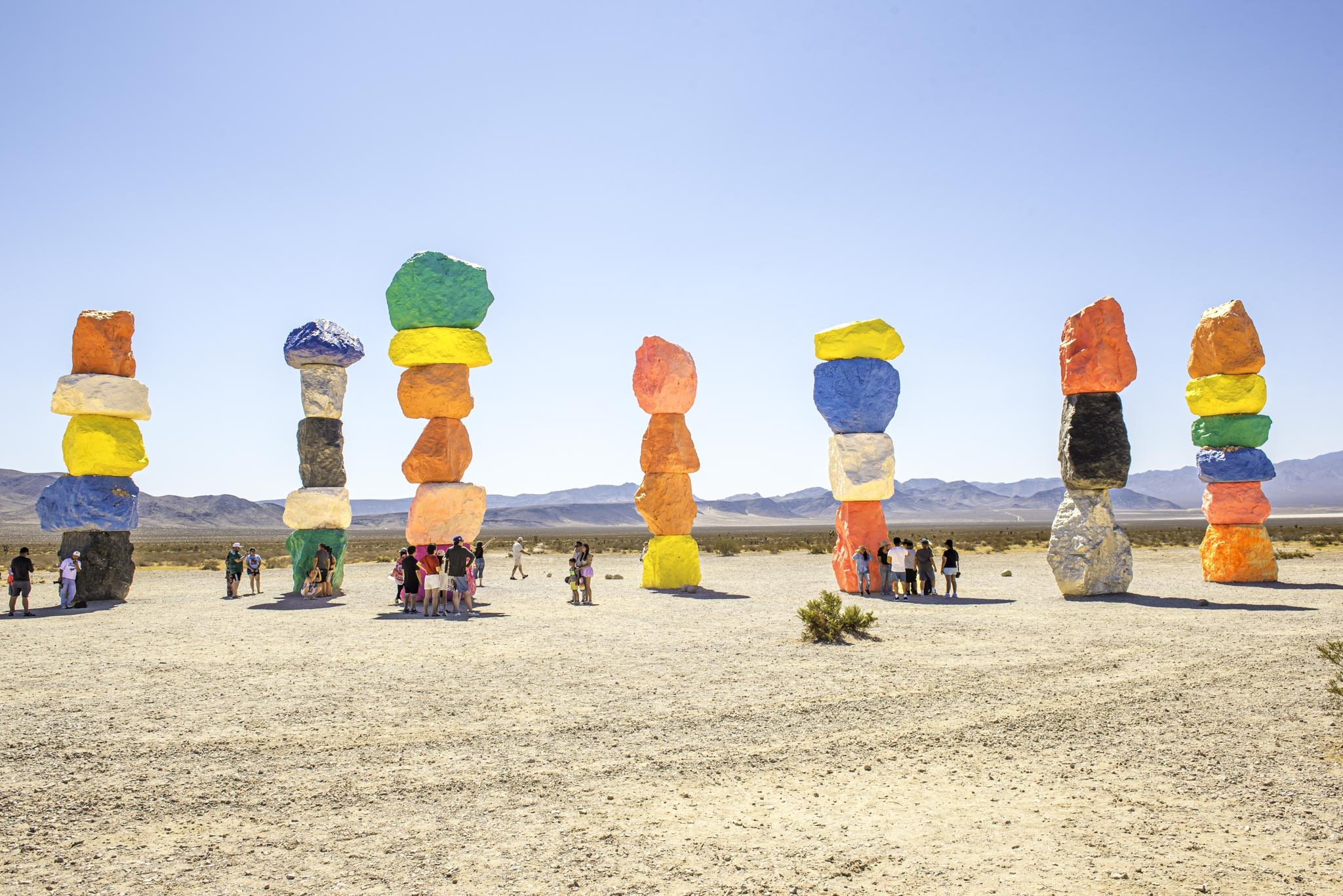 How to See Seven Magic Mountains near Las Vegas