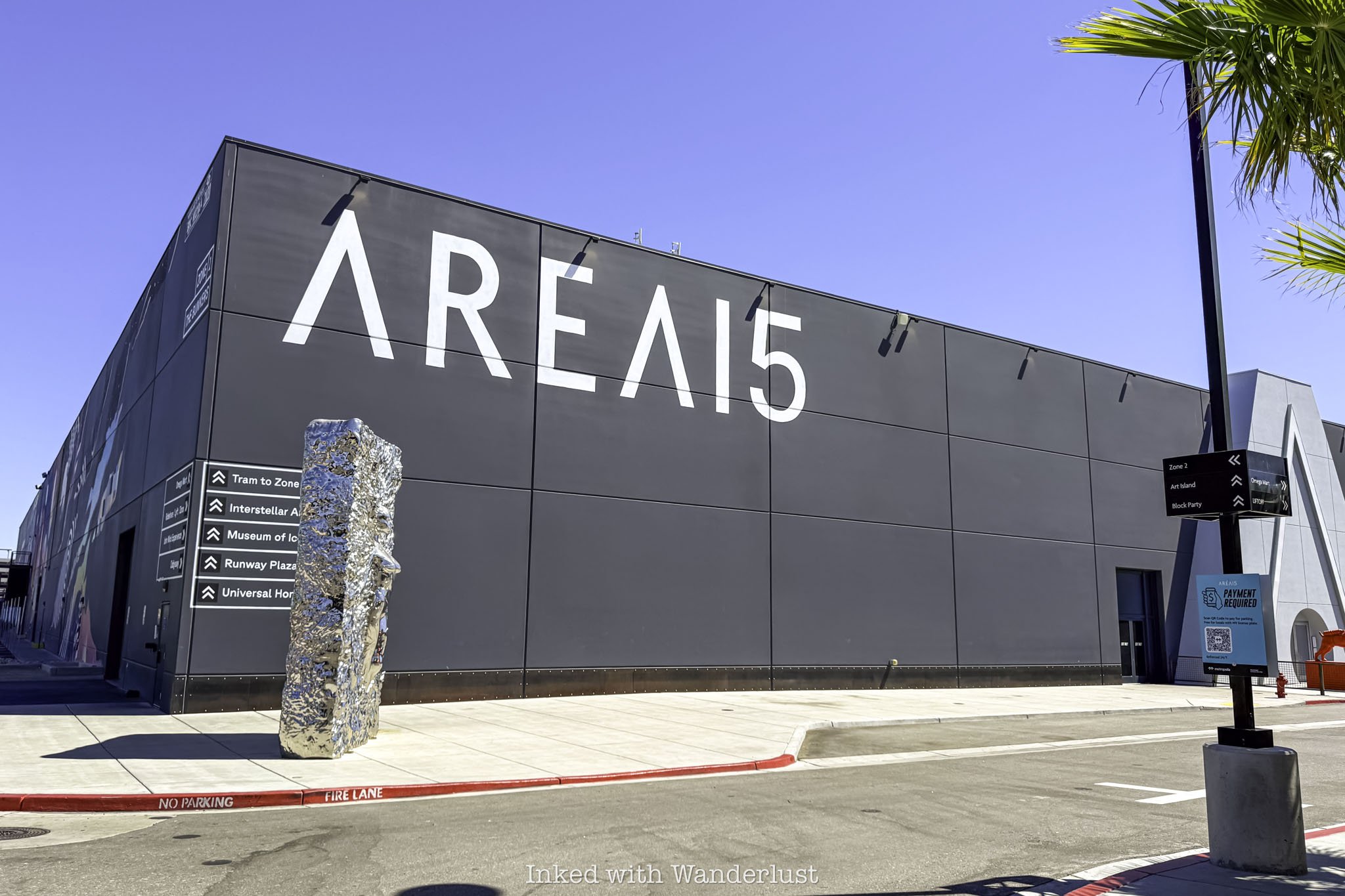 The Area 15 building in Las Vegas.