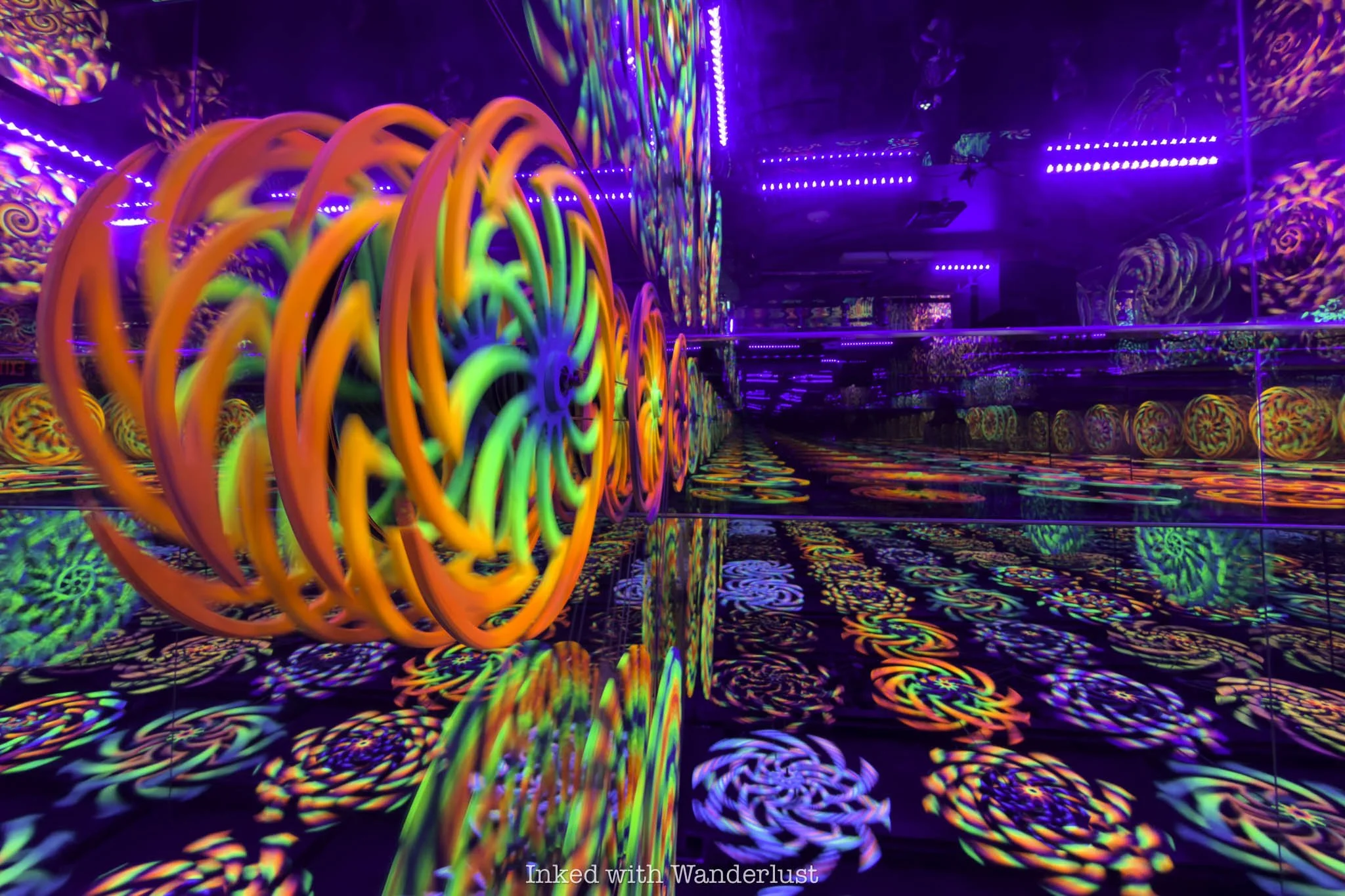 A scene in Wink World at Area 15 Las Vegas.