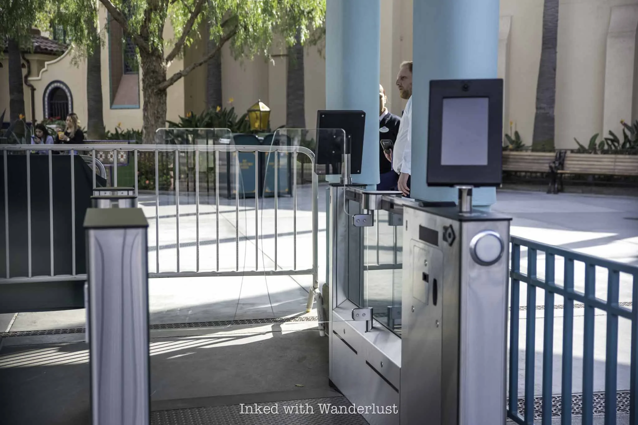 Disney Installs Test Models for New Entry Gate at Disney California ...