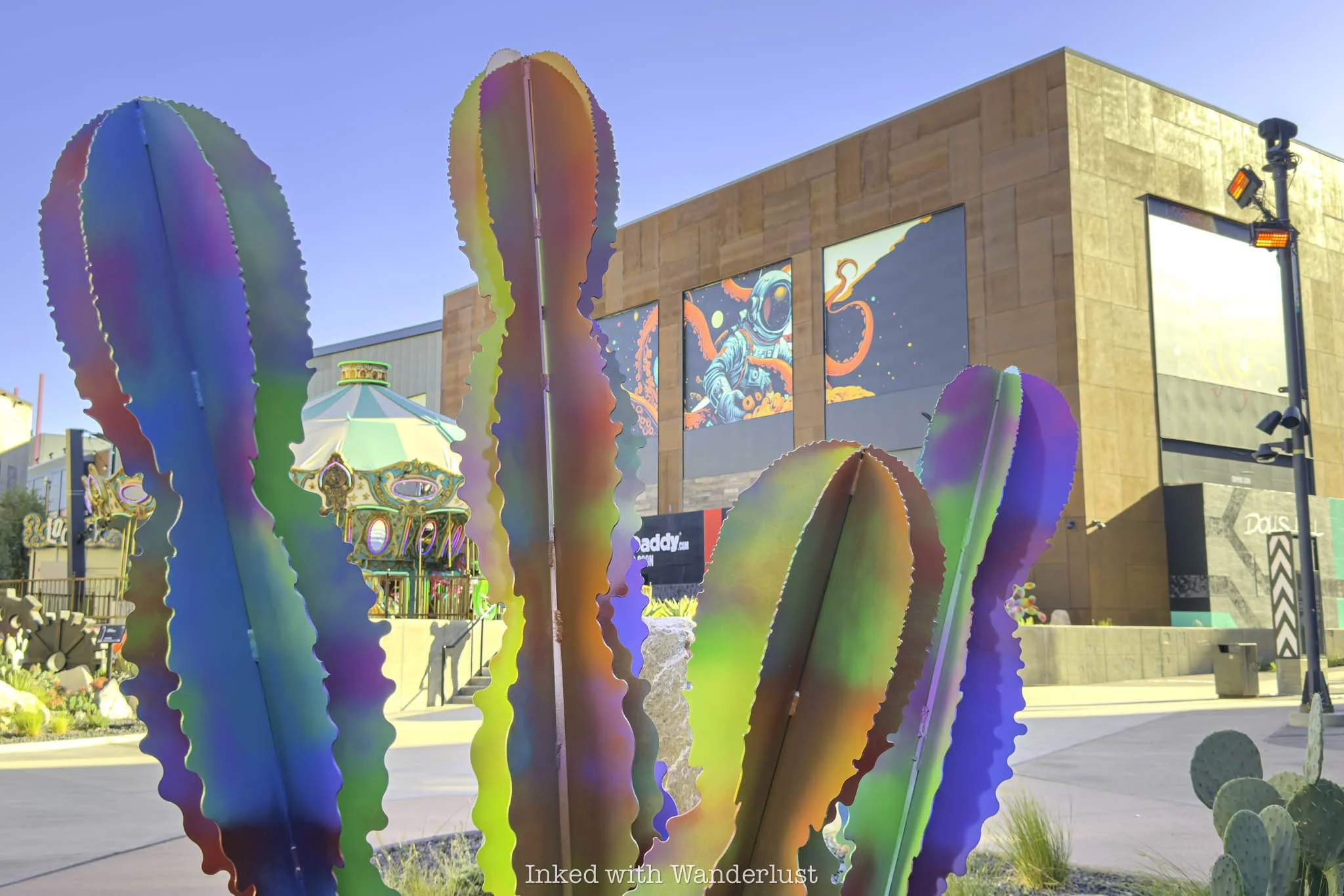 An Area 15 art mural in Zone 2.