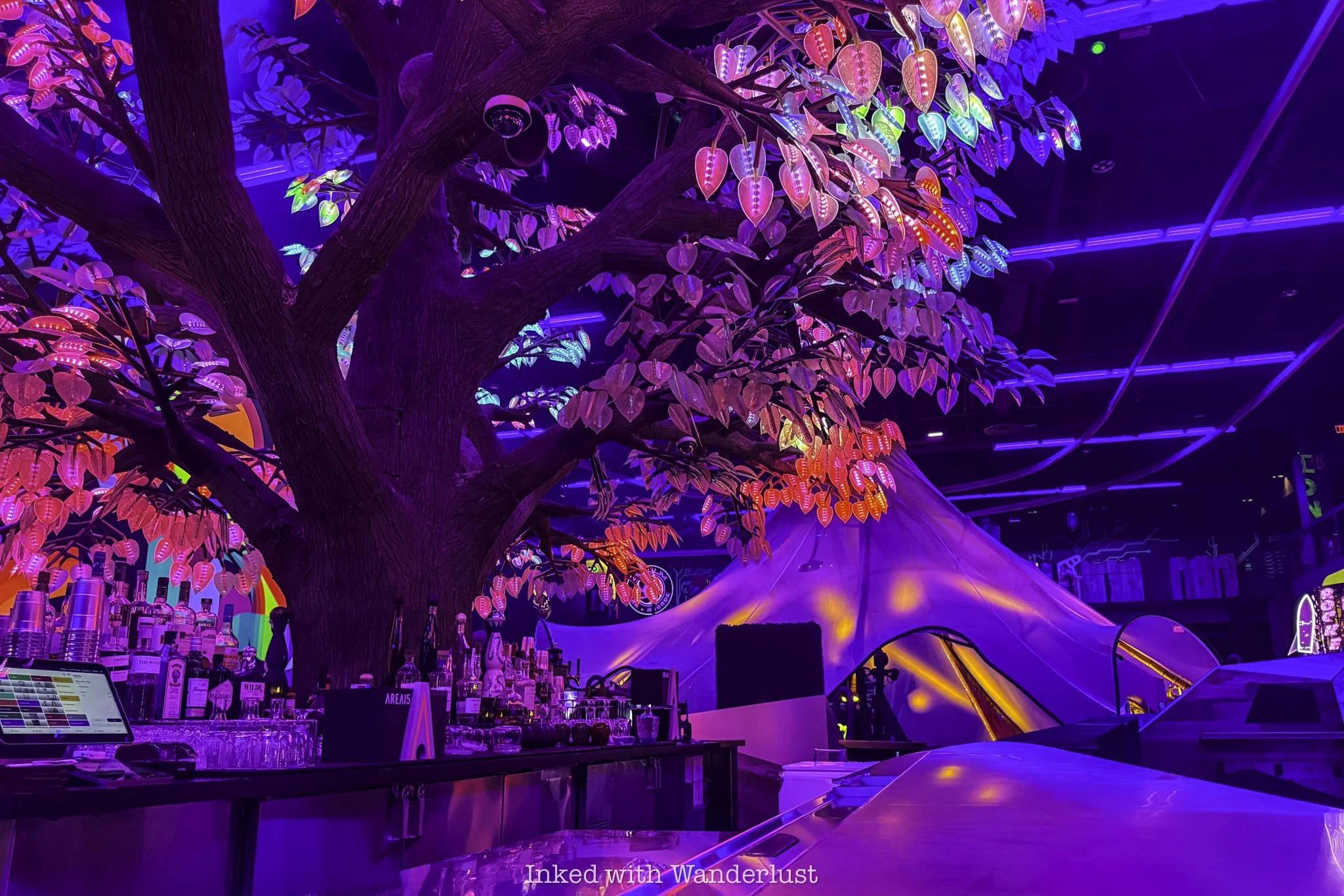 A photo of Oddwood Bar at Area 15.
