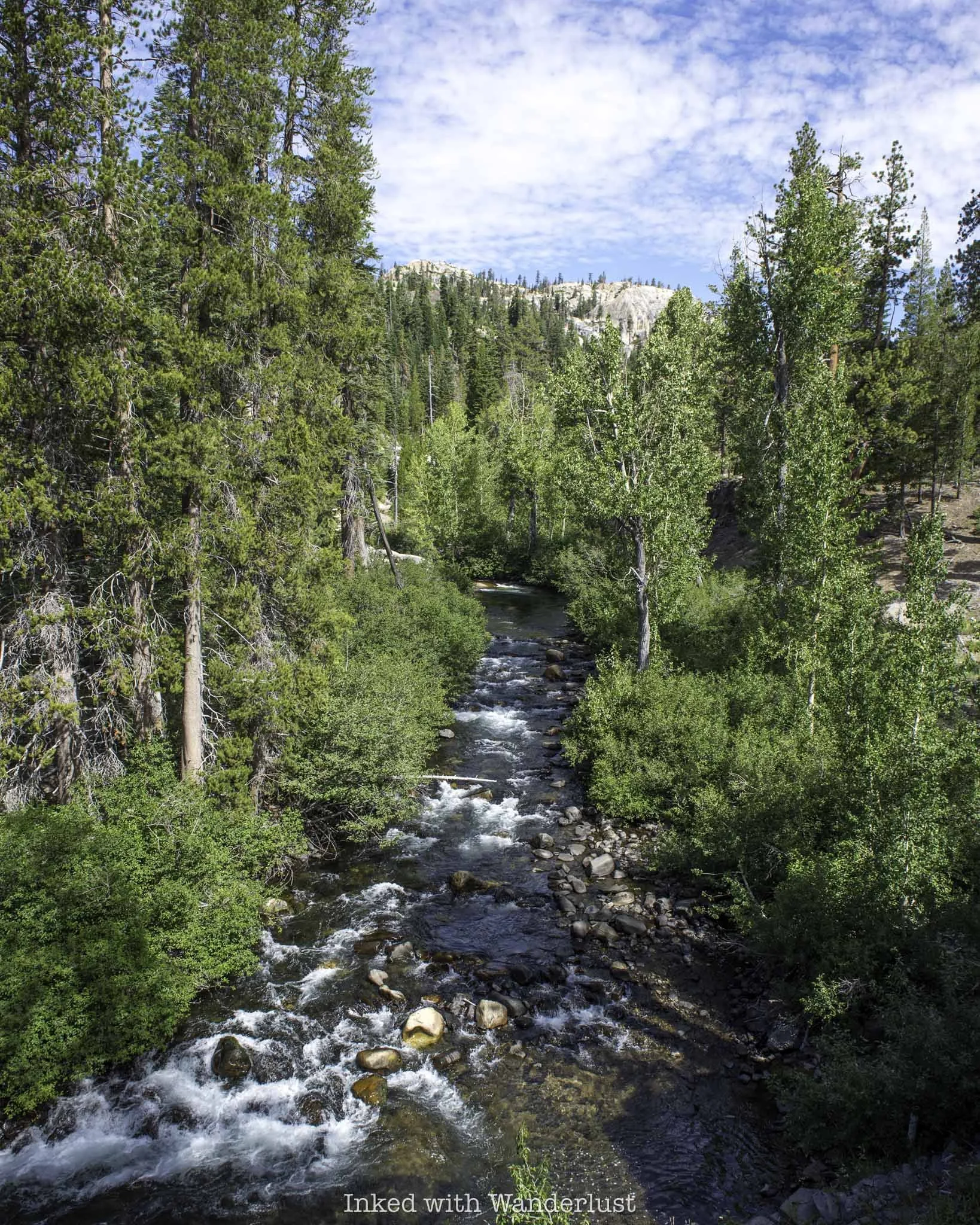A shot of the San Joaquin River in California.