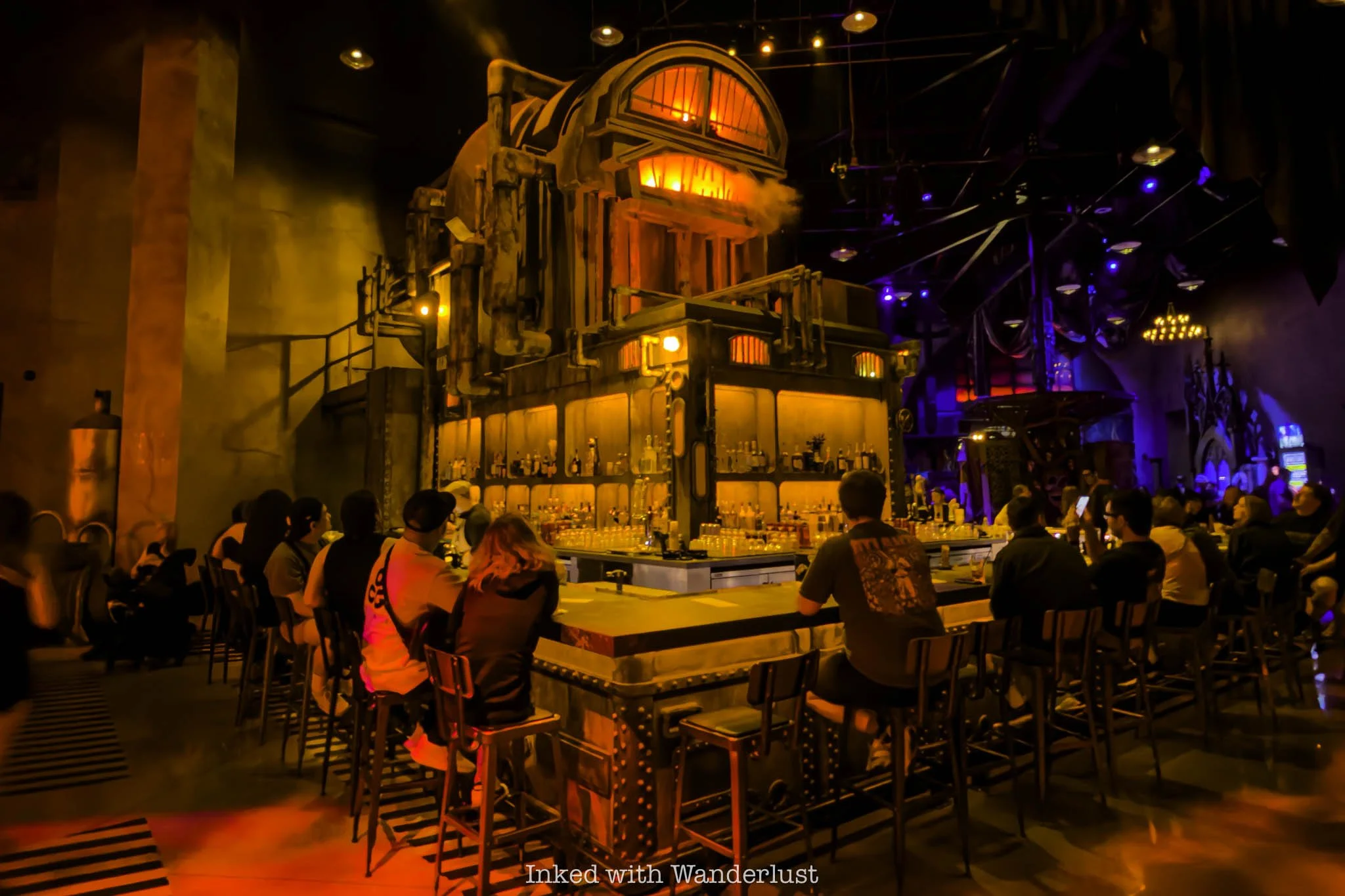 The Boiler, a craft cocktail bar at Universal Horror Unleashed.