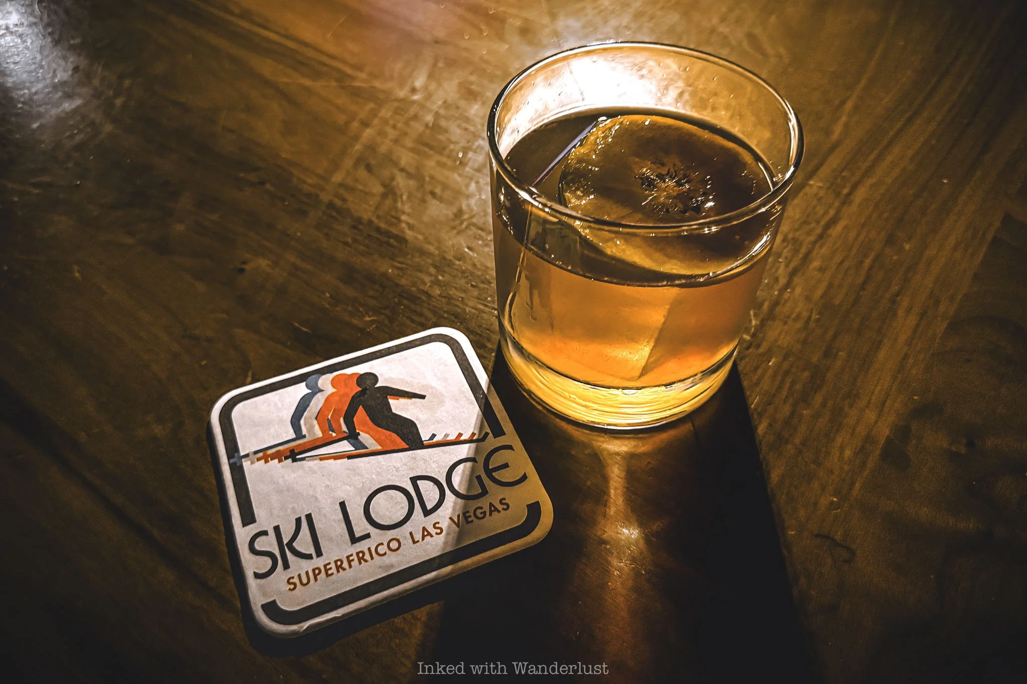 The Niseko Old Fashioned at Ski Lodge in Las Vegas.