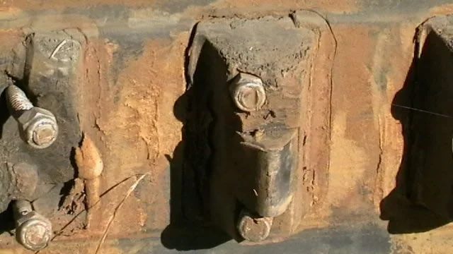 Damaged Track Drive Lugs
