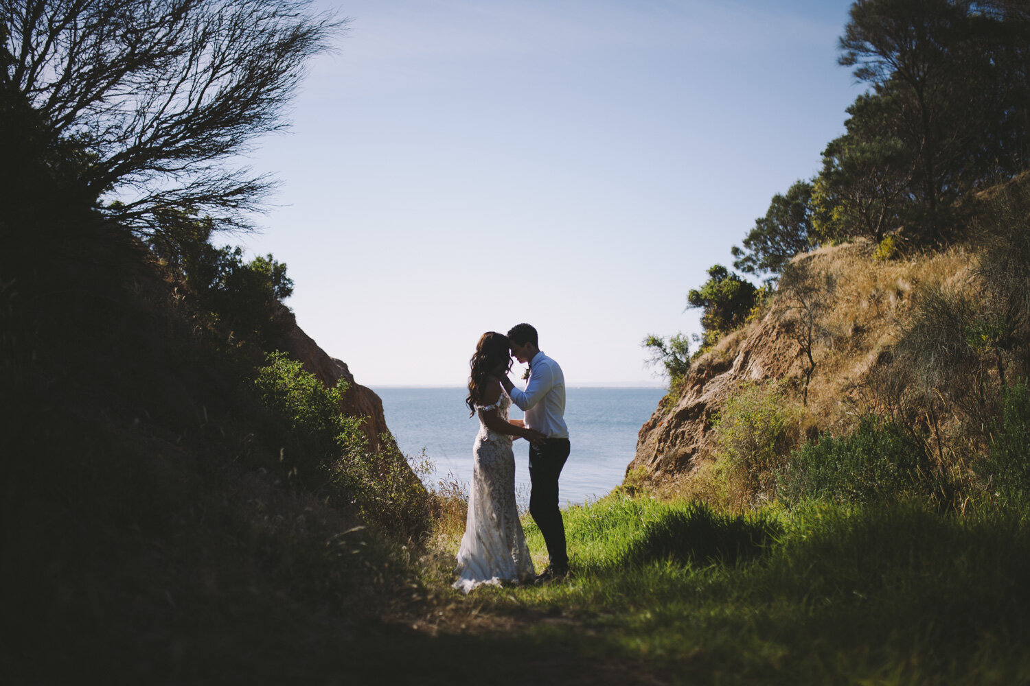 Couple shot in Geelong nature