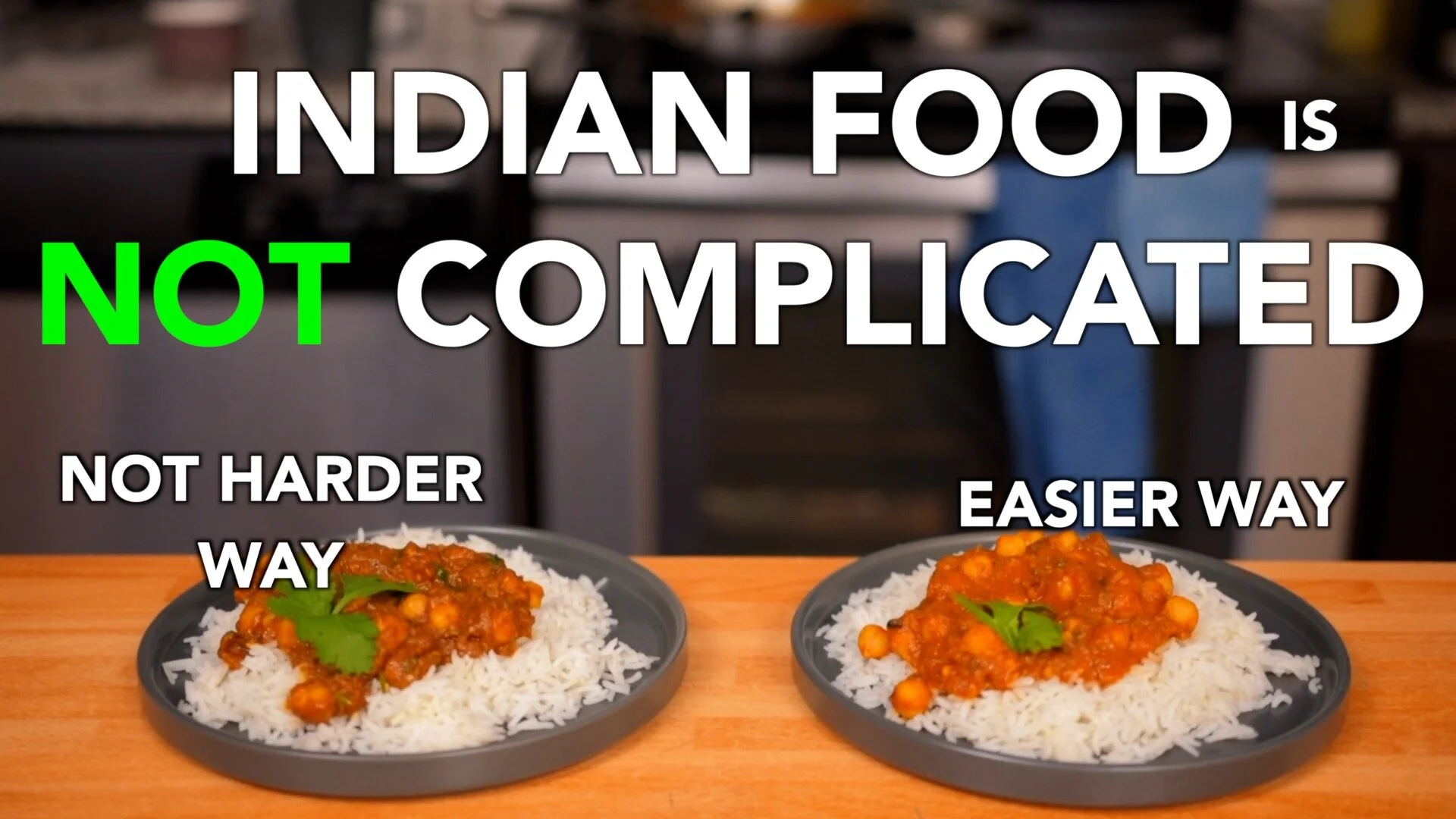 Dear Adam Ragusea, Indian Food is NOT Complicated | Chana Masala in 2 ways
