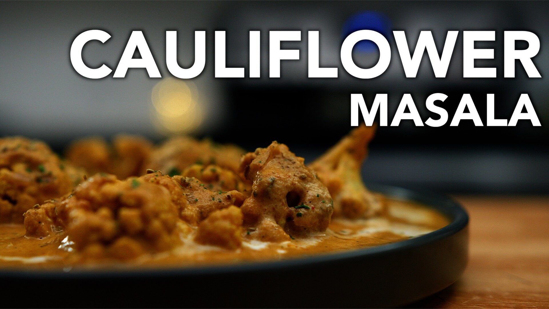 Cauliflower Masala | Indian Vegan Curry | How to cut Cauliflower?