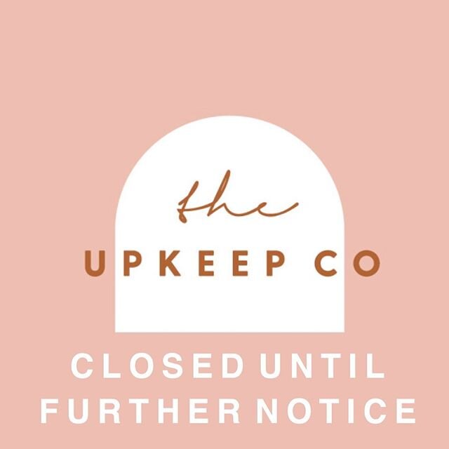 As you will all probably know, all non essential services are now shut down. 
The Upkeep Co is now closed effective immediately until further notice.
Online bookings are now currently turned off and any upcoming bookings are now cancelled. 
Stay safe