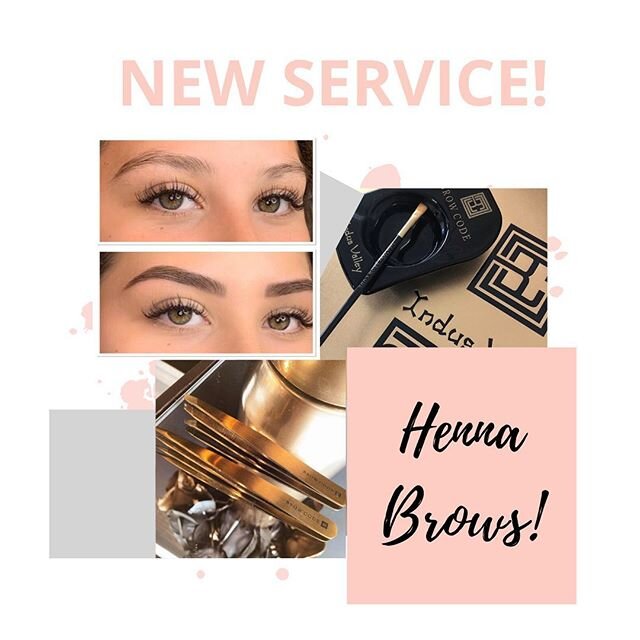 Get at me Henna Brows 🙌🏻 coming soon ✨ 📸 @browcode #beauty #beautytherapy #brows #hennabrows  #comingsoon