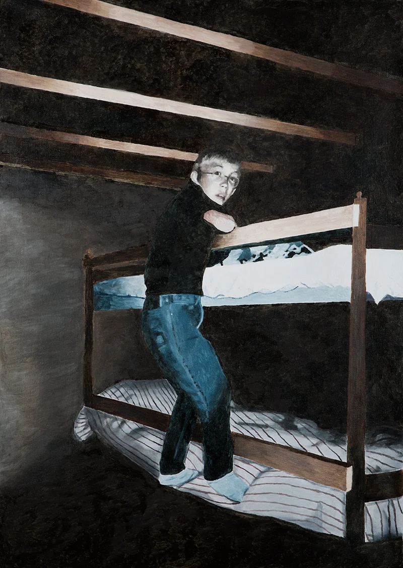 2019 / Hide and Seek 70x50 cm / Oil on Canvas