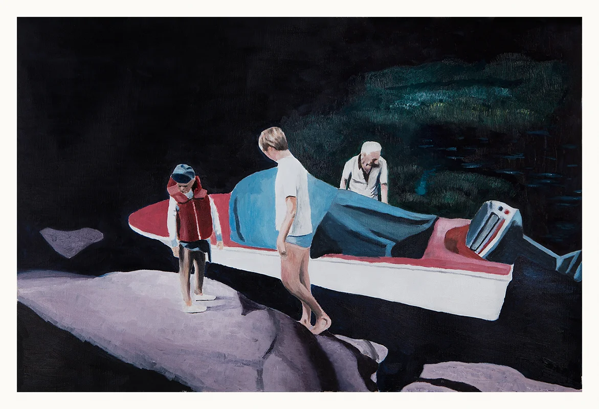 2018 / Blackwater 40x60 cm / Oil on Canvas