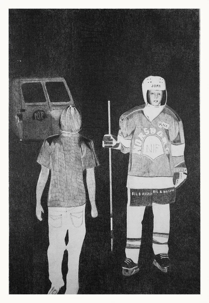 2018 / Fun and Games 2 60x40 cm / Pencil on Paper