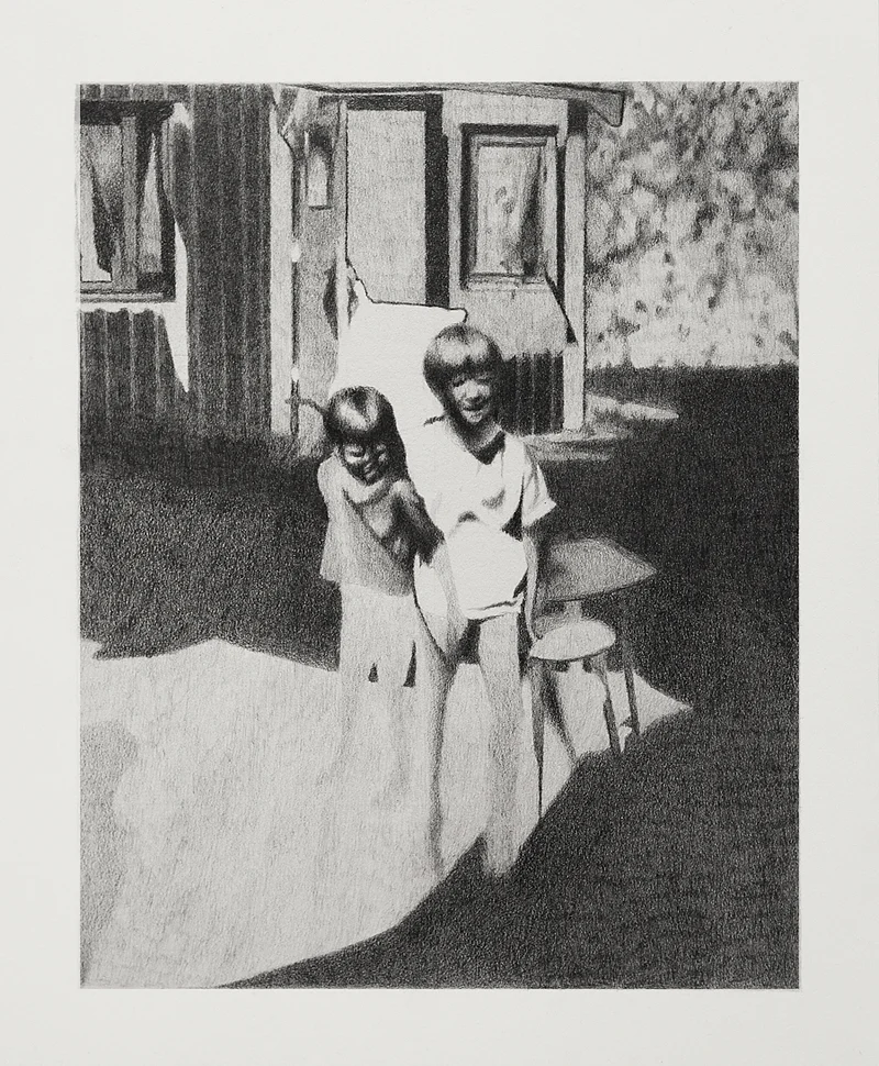2015 / I Saw You in a Big Dream 20x15 cm / Pencil on Paper